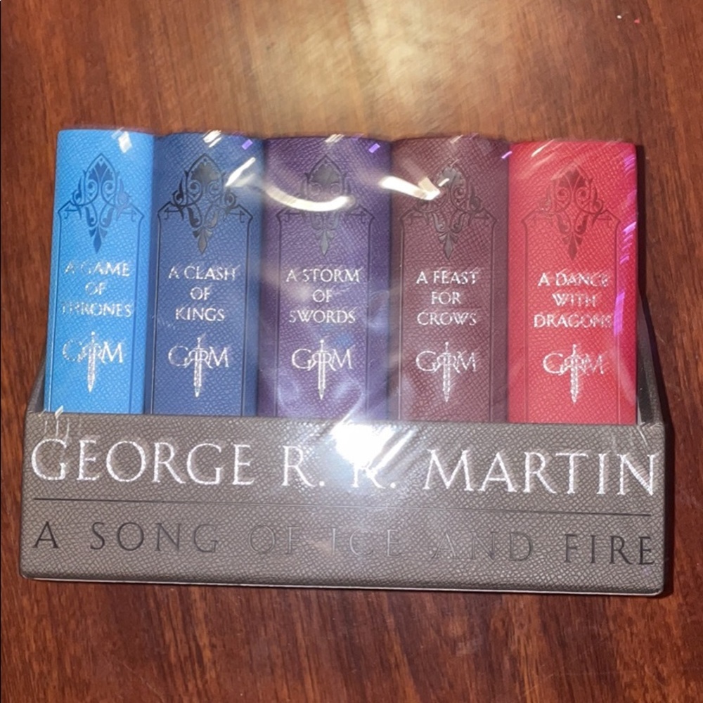 A Game of Thrones book collection